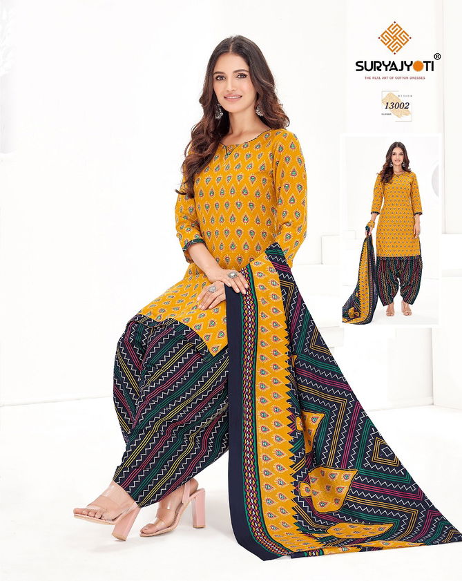 Suryajyoti Sui Dhaga 13 Cotton Printed Regular Wear Ready Made Dress Collection